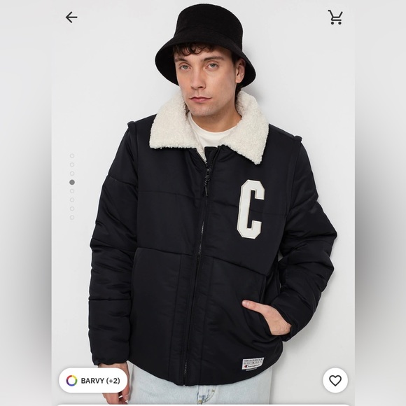 NWT Champion Heavy Puffer Teddy Lined Padded Coach Jacket high thermal resistant - Picture 6 of 8